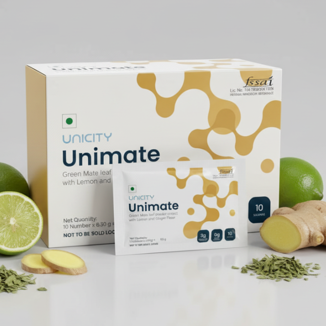 unimate ginger يوني ماتي بالليمون والزنجبيل من يونيستي (Unimate Lemon & Ginger) - الصورة 1